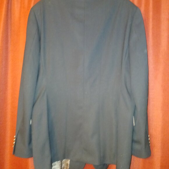 NAVY BLUE MEN'S SUIT JACKET - Picture 9 of 9